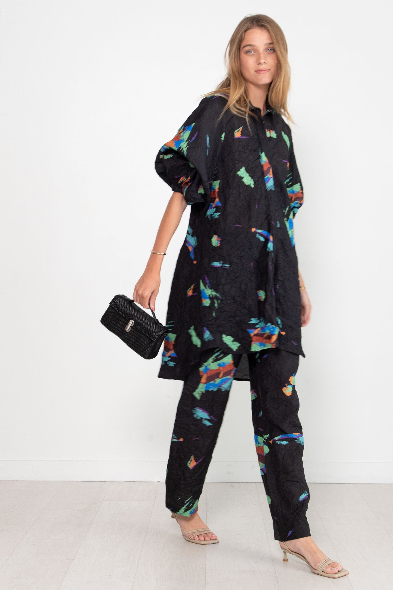 Rachel Comey - Gambrig Shirt, Black Pattern