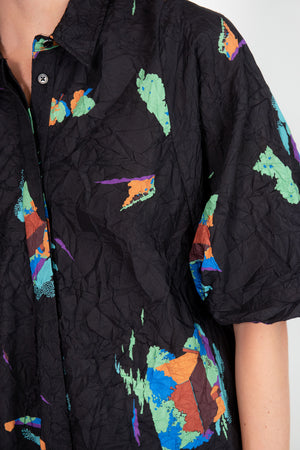 Rachel Comey - Gambrig Shirt, Black Pattern