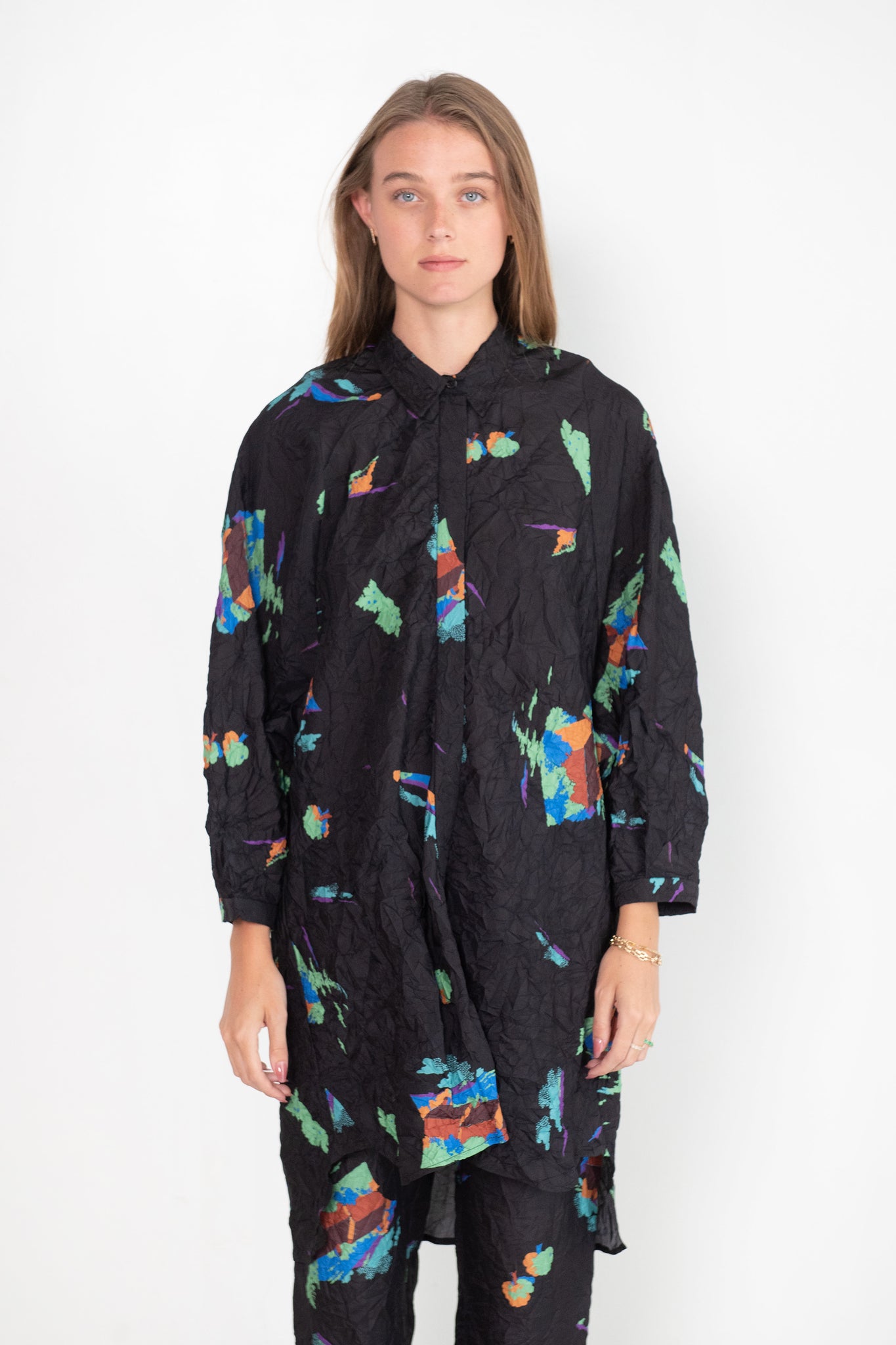 Rachel Comey - Gambrig Shirt, Black Pattern