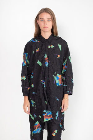 Rachel Comey - Gambrig Shirt, Black Pattern