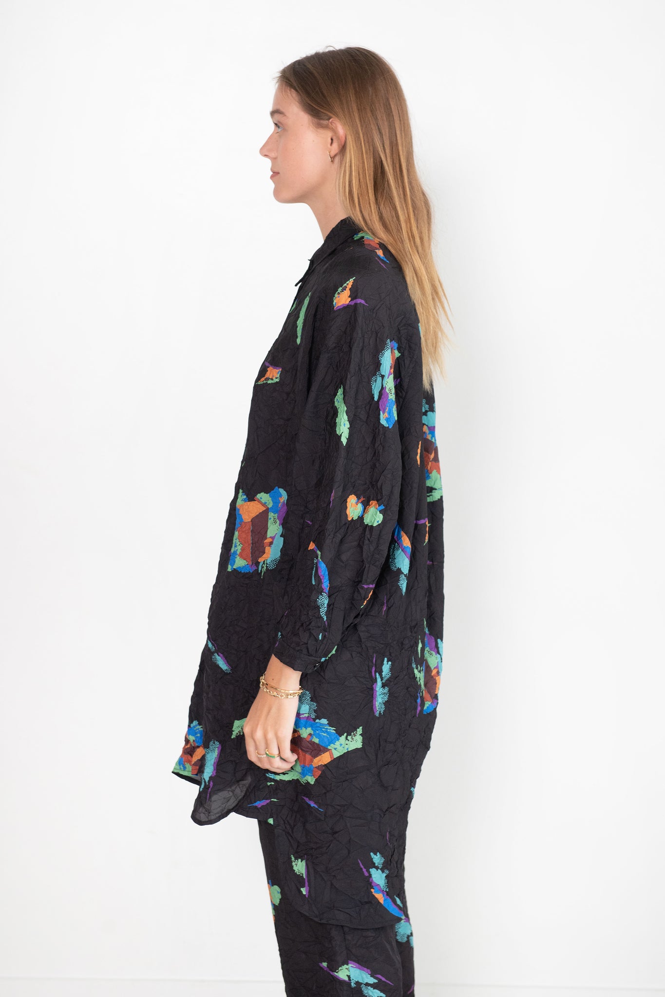 Rachel Comey - Gambrig Shirt, Black Pattern