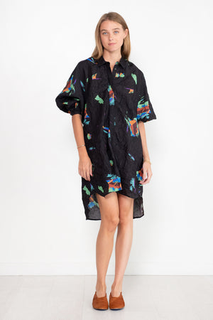 Rachel Comey - Gambrig Shirt, Black Pattern