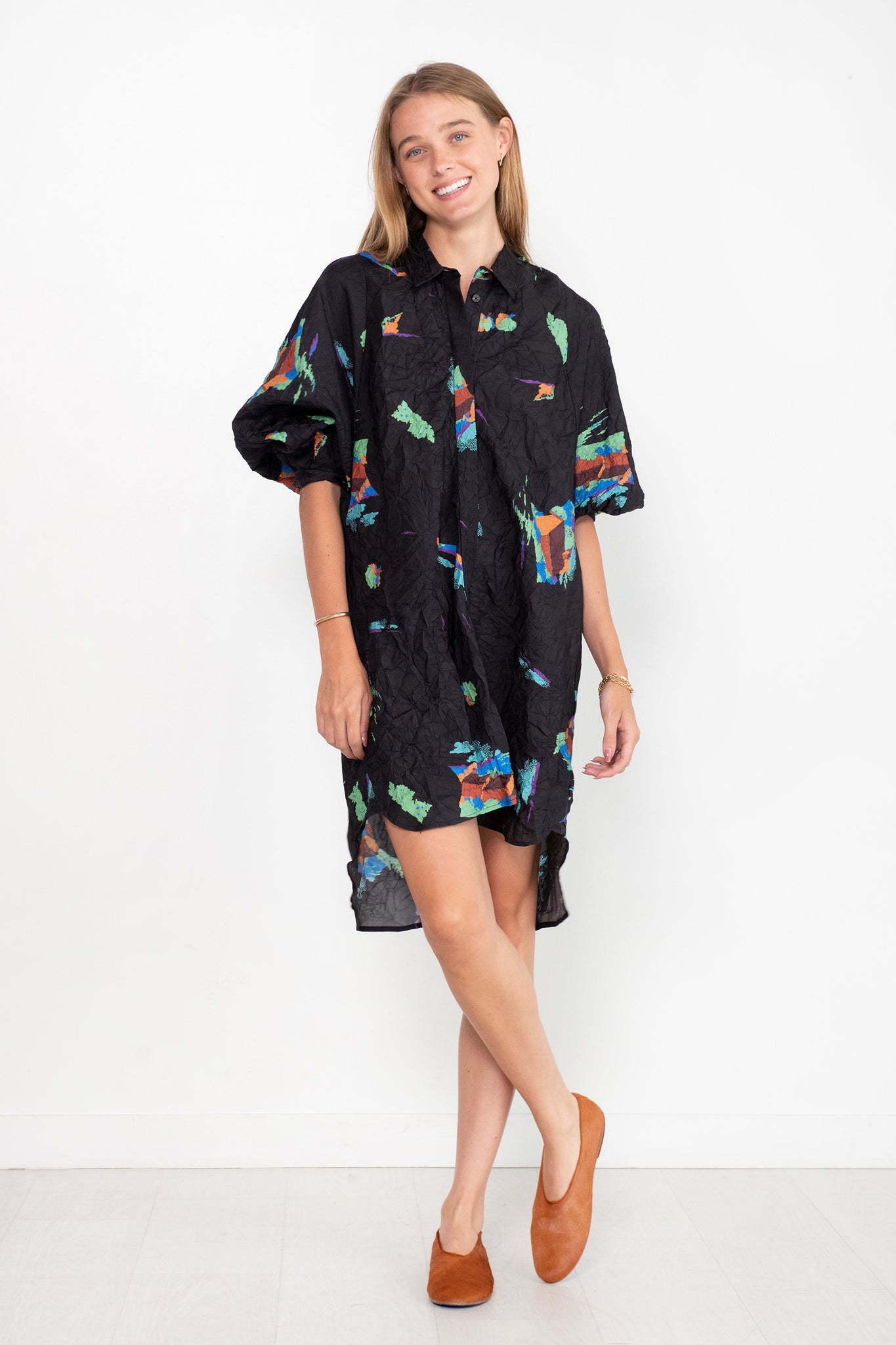 Rachel Comey - Gambrig Shirt, Black Pattern