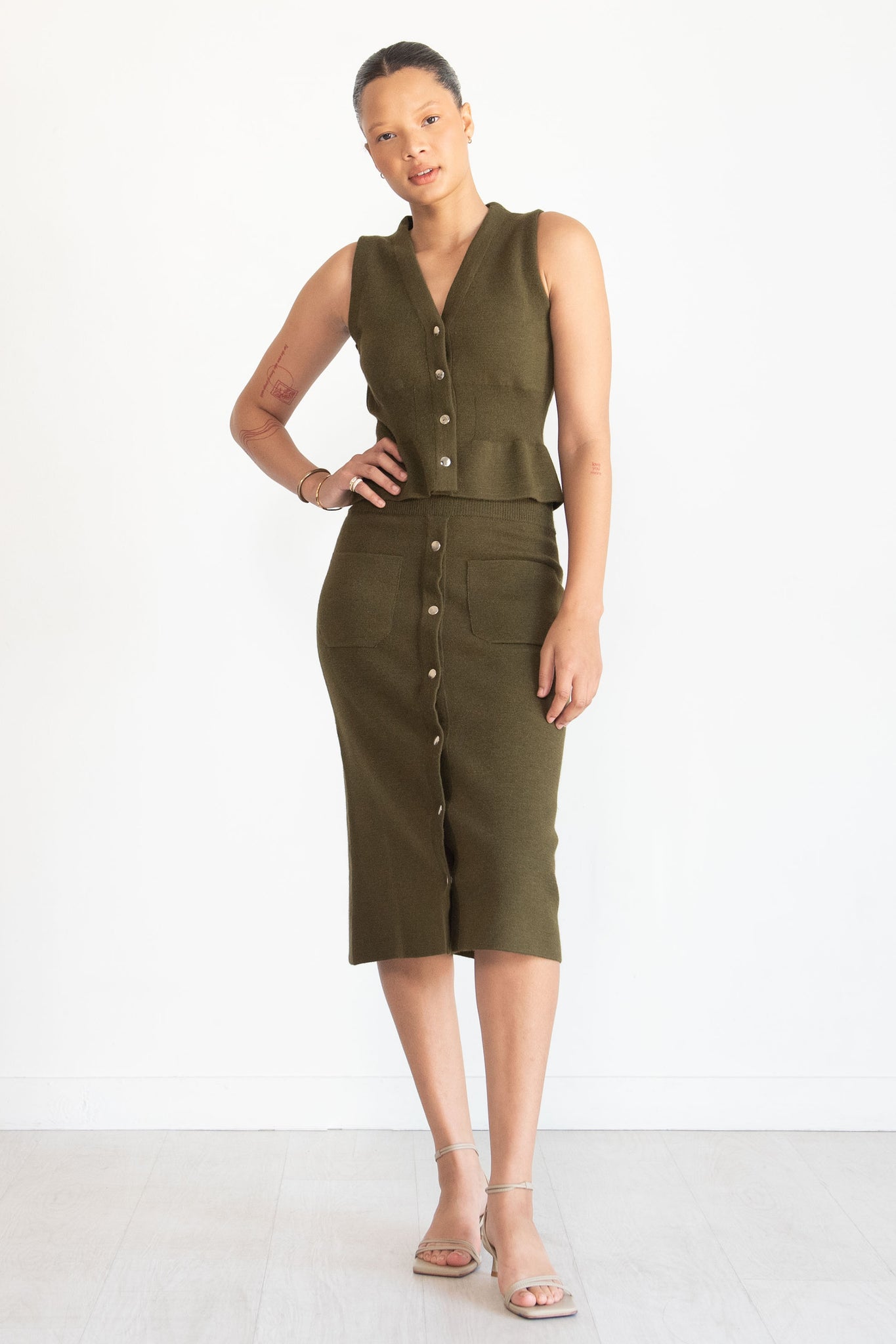Rachel Comey - Merce Vest, Olive