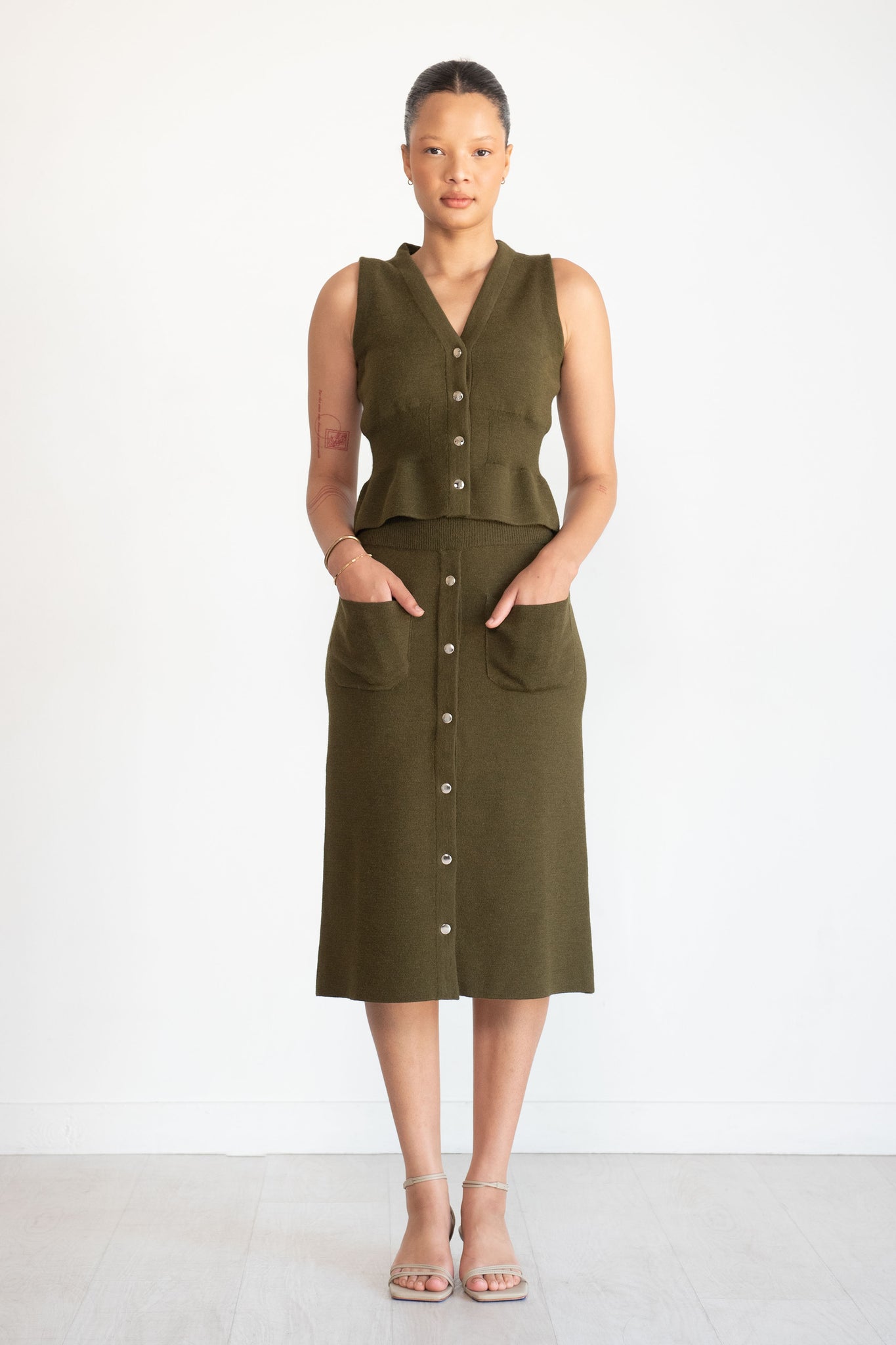 Rachel Comey - Merce Vest, Olive
