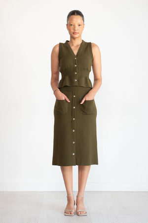 Rachel Comey - Merce Vest, Olive