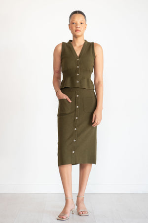 Rachel Comey - Merce Vest, Olive