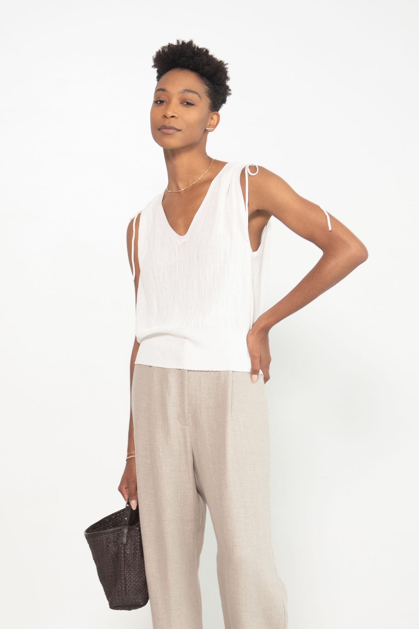 RACHEL COMEY - Dia Top, White
