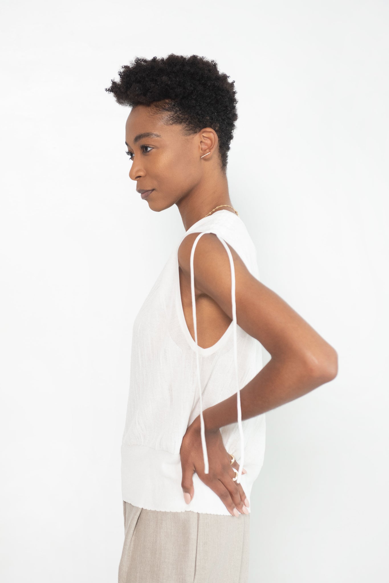RACHEL COMEY - Dia Top, White