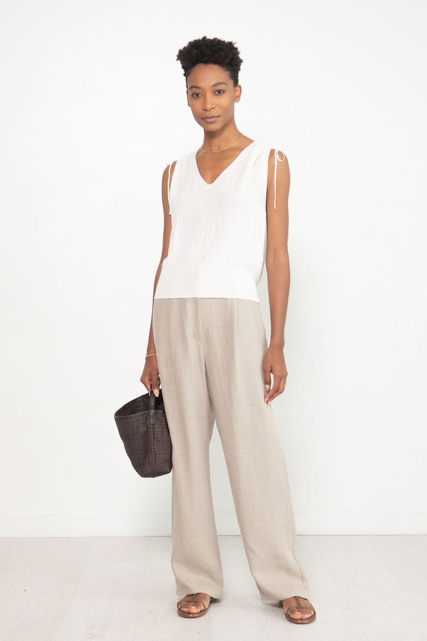 RACHEL COMEY - Dia Top, White