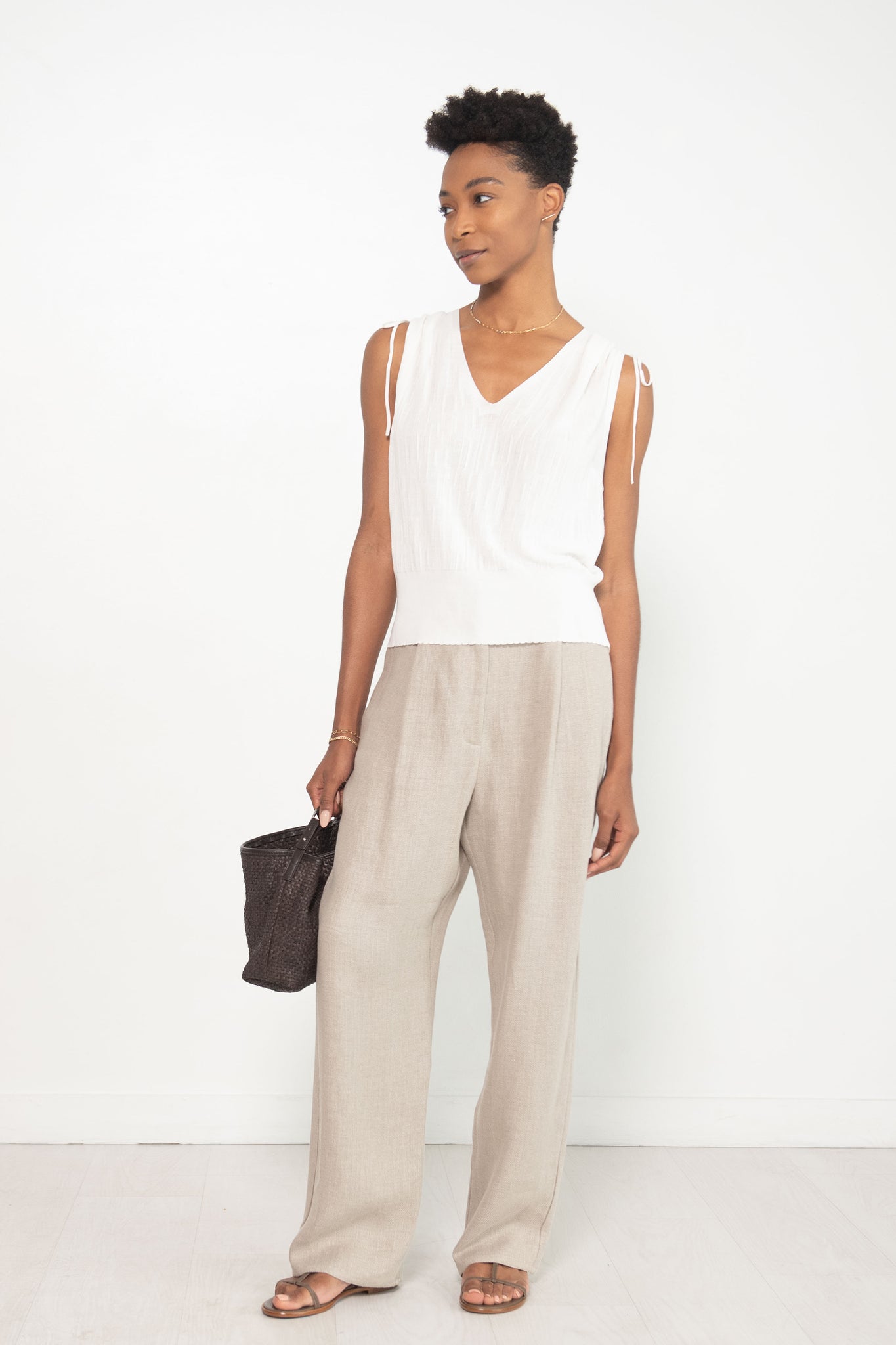 RACHEL COMEY - Dia Top, White