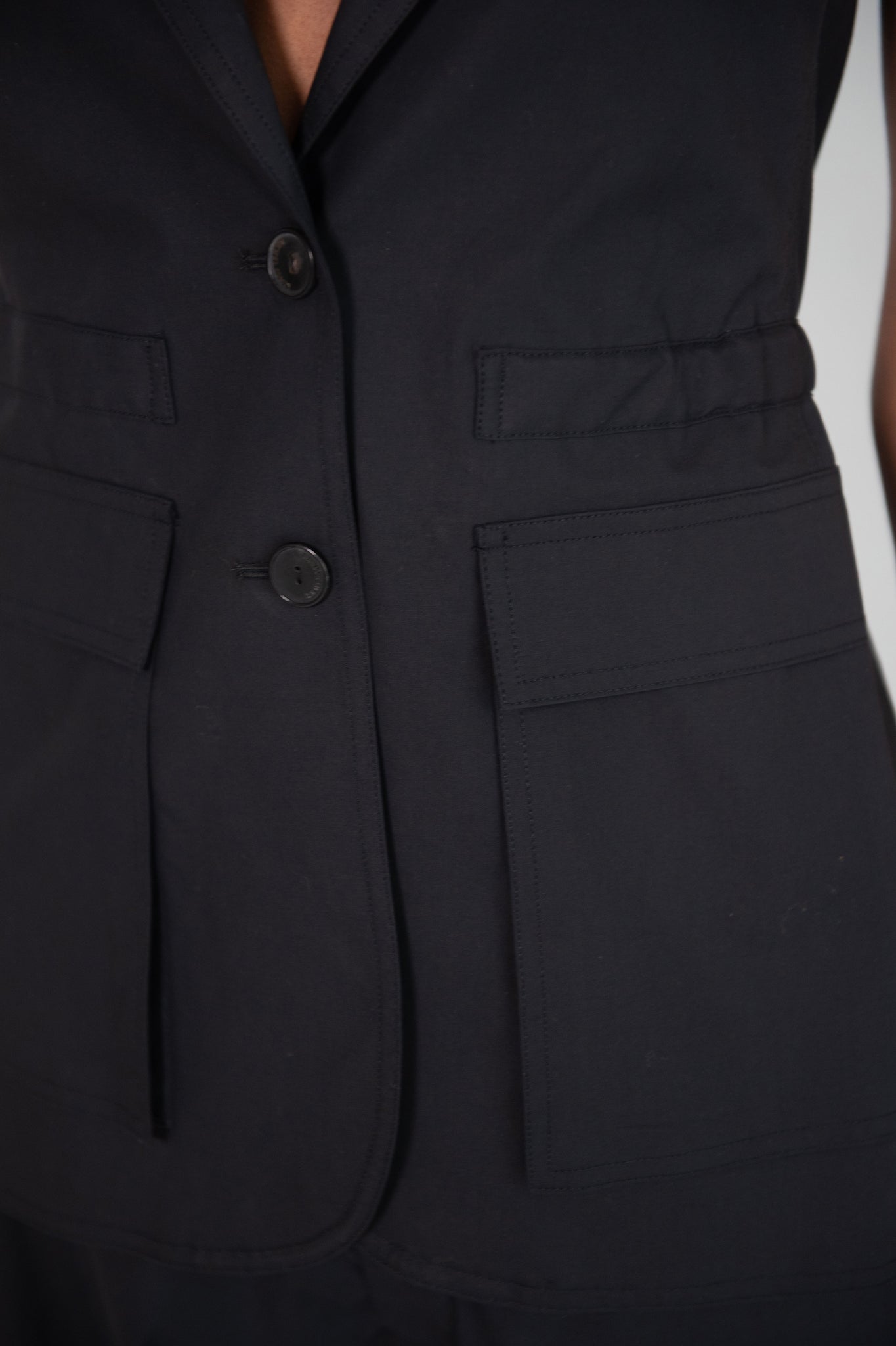 RACHEL COMEY - Doni Vest, Black