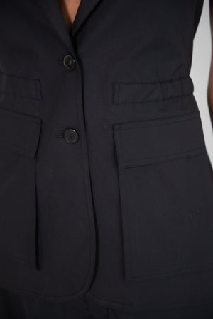 RACHEL COMEY - Doni Vest, Black