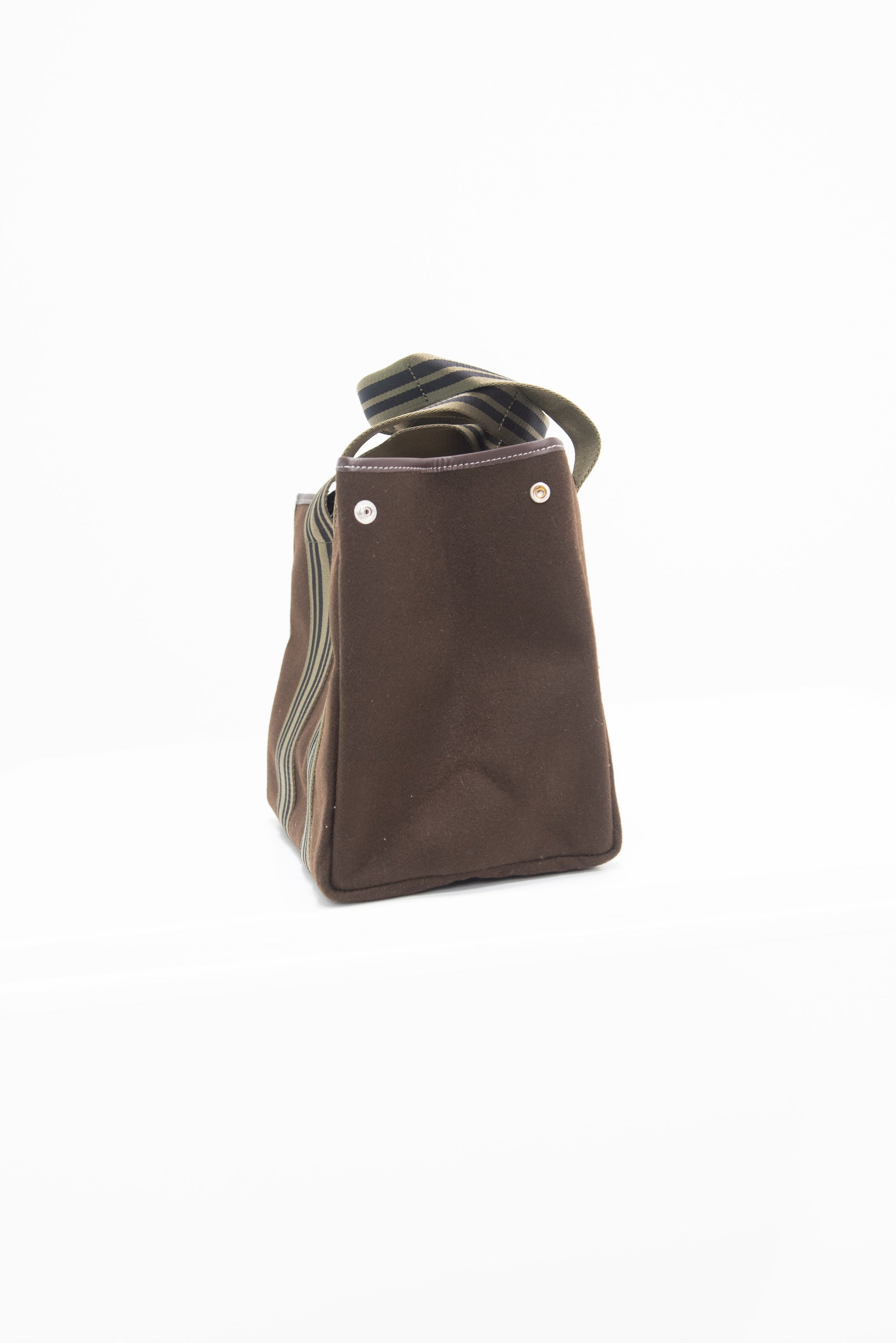 RUE DE VERNEUIL - Traversée M - Olive Equestrian, Chocolat Flannel
