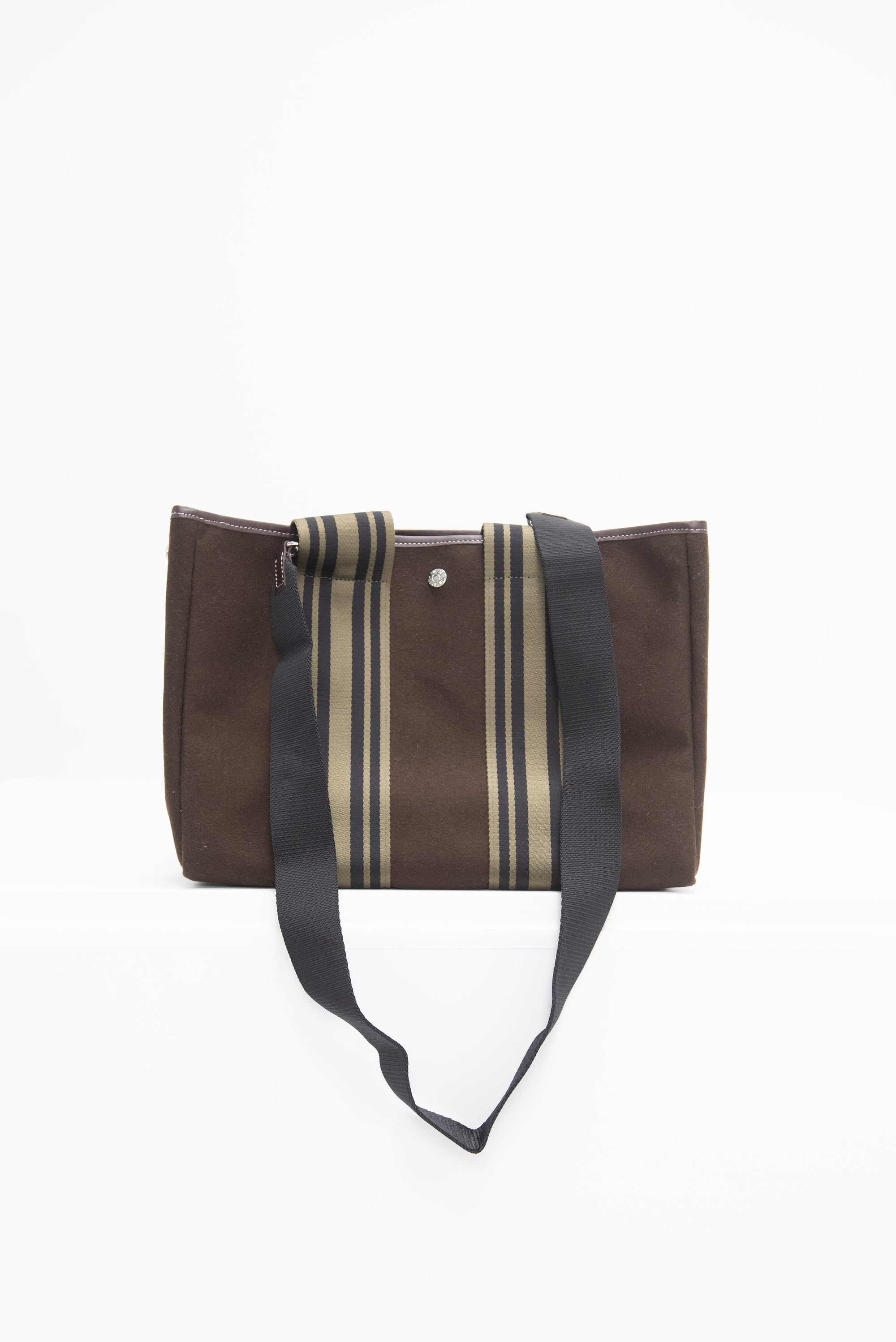 RUE DE VERNEUIL - Traversée M - Olive Equestrian, Chocolat Flannel