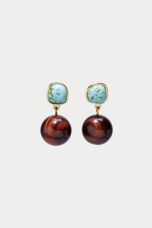 Lizzie Fortunato Jewels - Rio Earrings, Turquoise