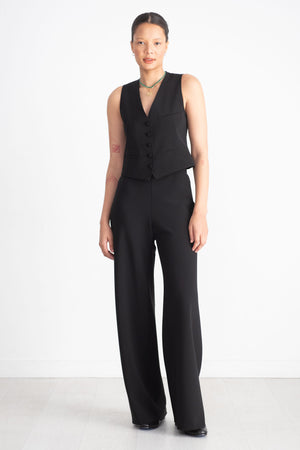 ROSETTA GETTY - Bias Cut Pant, Black