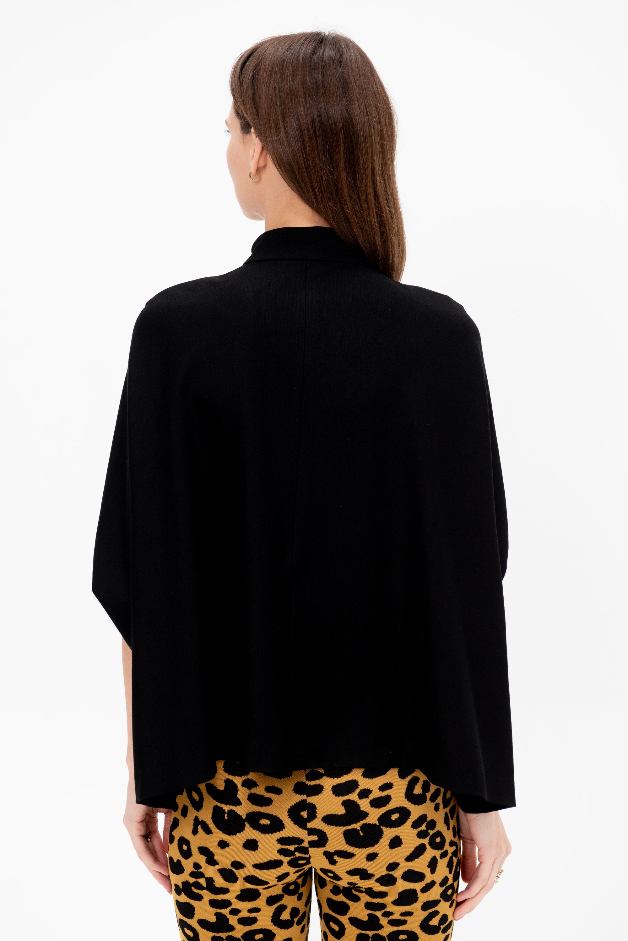 Zip Up Cocoon Caftan Top