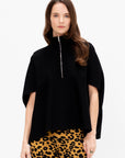 Zip Up Cocoon Caftan Top