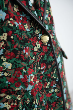 ROSETTA GETTY - Peak Lapel Jacket, Floral