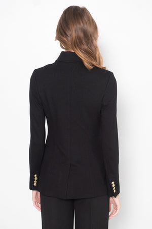 Rosetta Getty - Button Up Tailored Jacket, Black