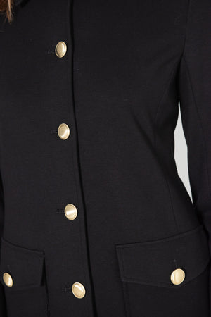 Rosetta Getty - Button Up Tailored Jacket, Black