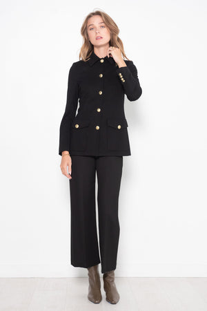 Rosetta Getty - Button Up Tailored Jacket, Black