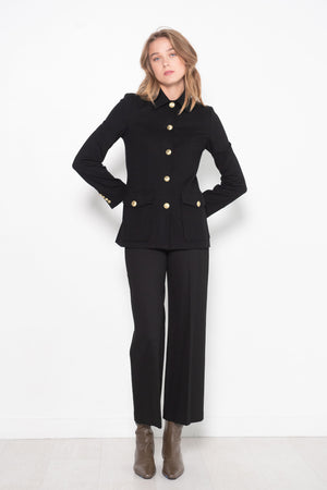 Rosetta Getty - Button Up Tailored Jacket, Black