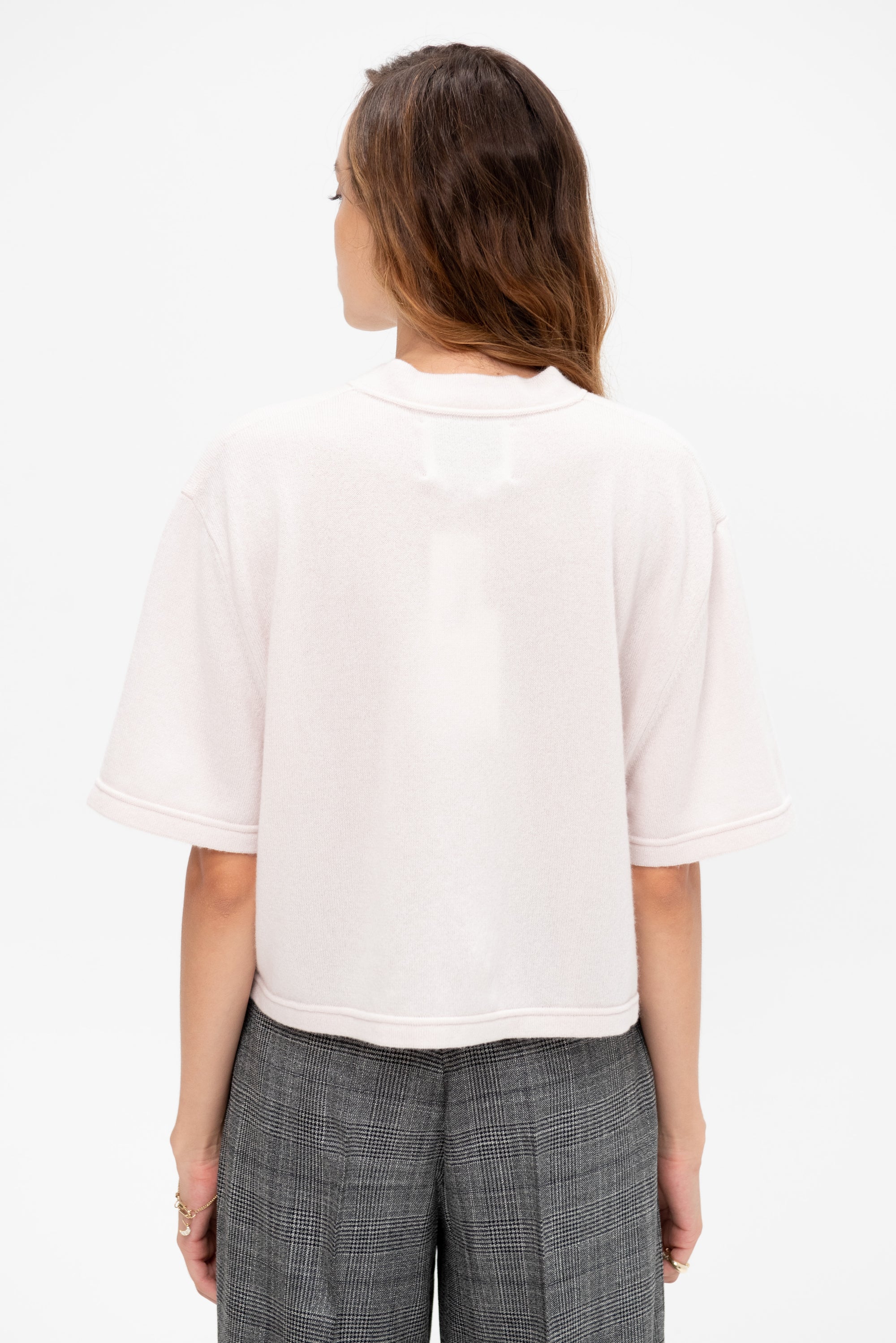 Cropped T-Shirt, Nude