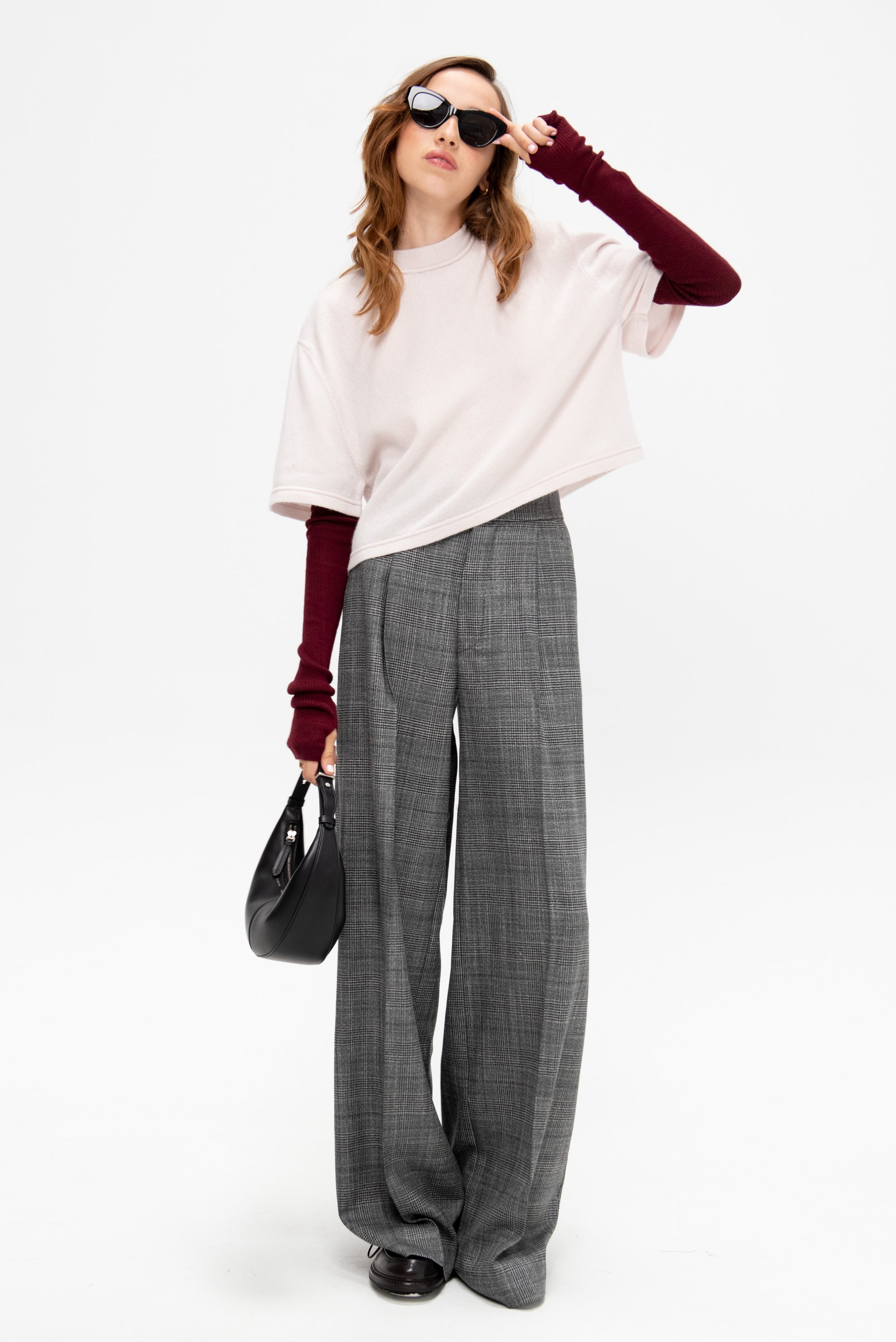 Cropped T-Shirt, Nude