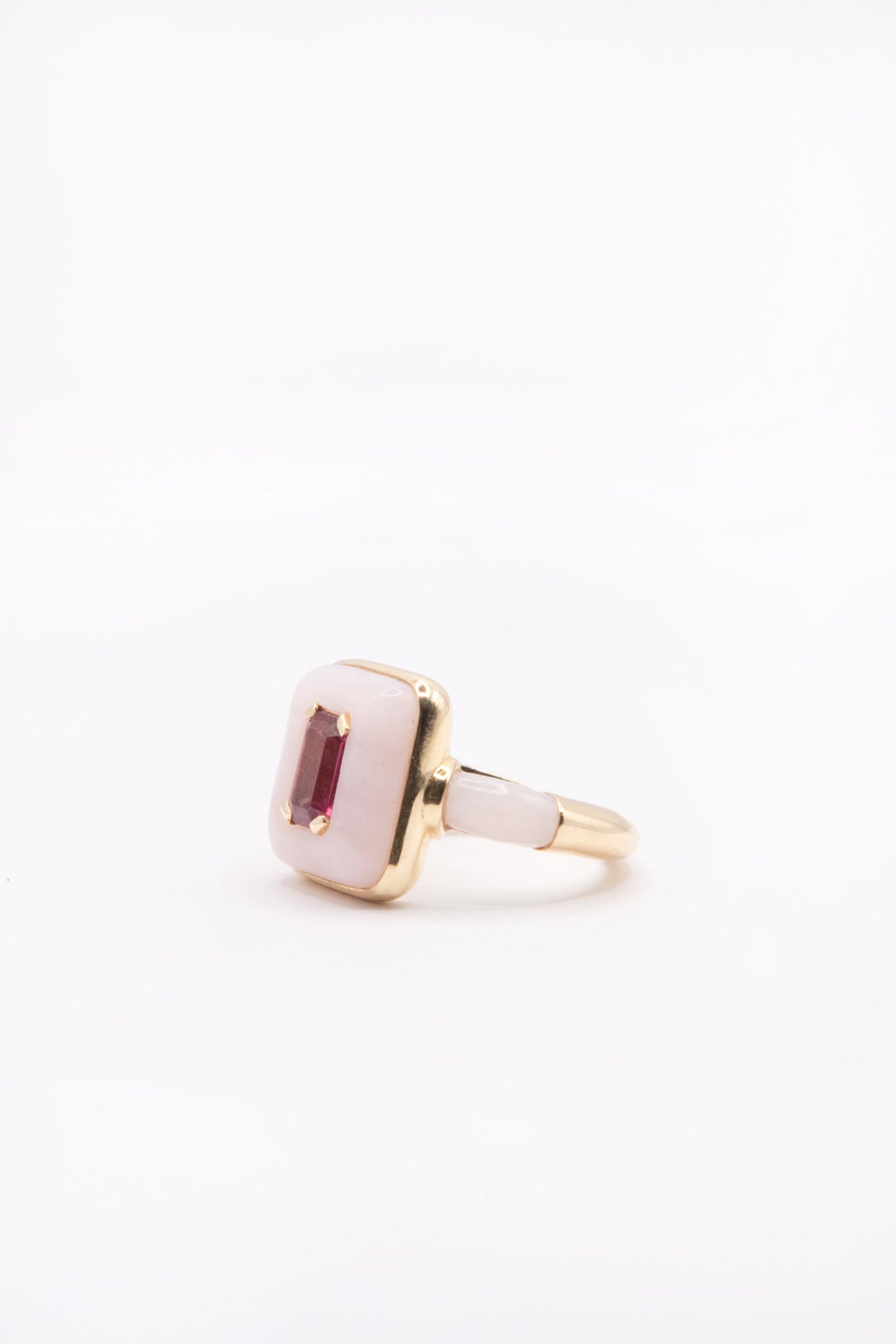 SAUER - Alix Rubellite Ring, Pink