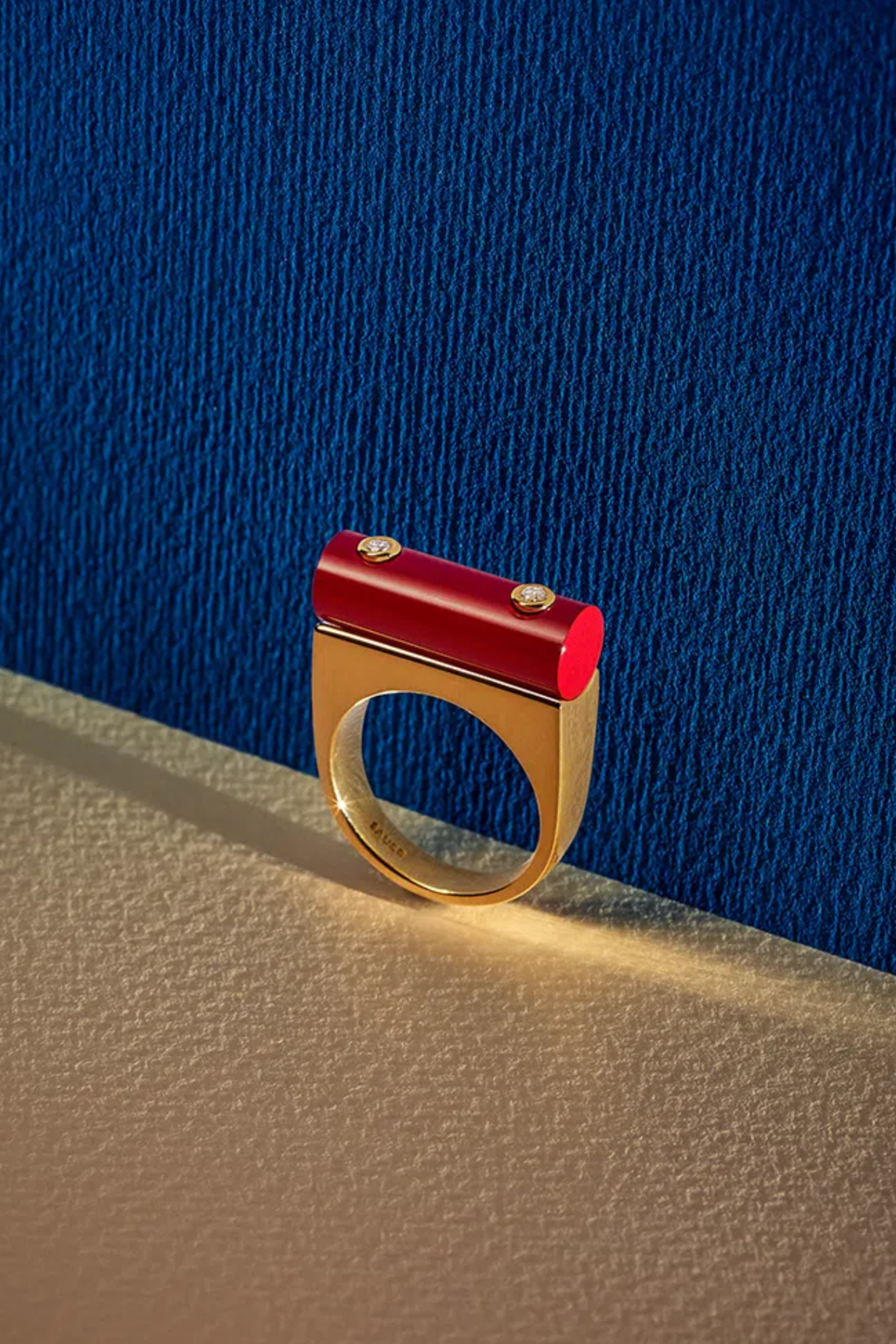 SAUER - "O Touro" Ring, Jasper