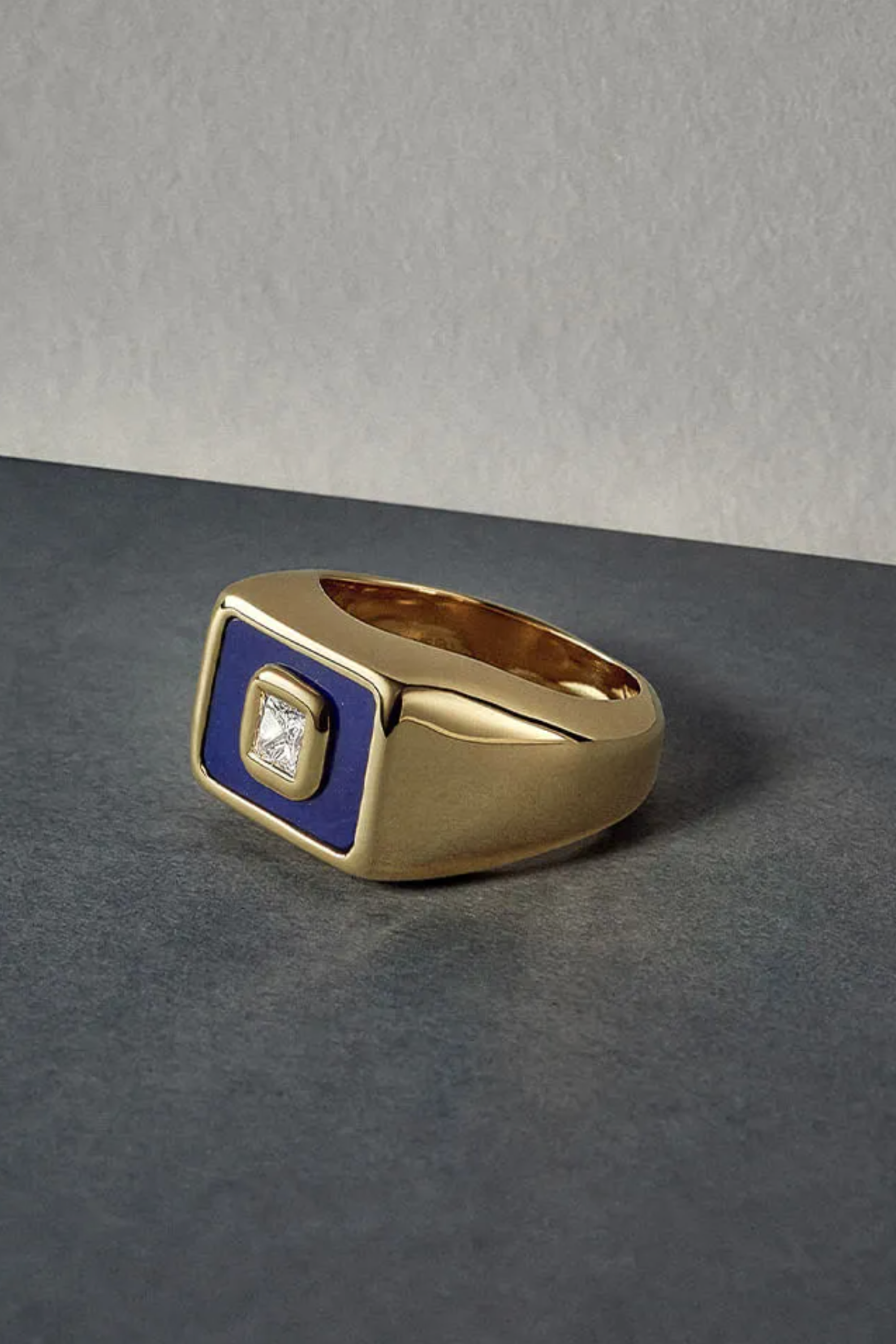 SAUER - New Frames Ring, Lapis Lazuli