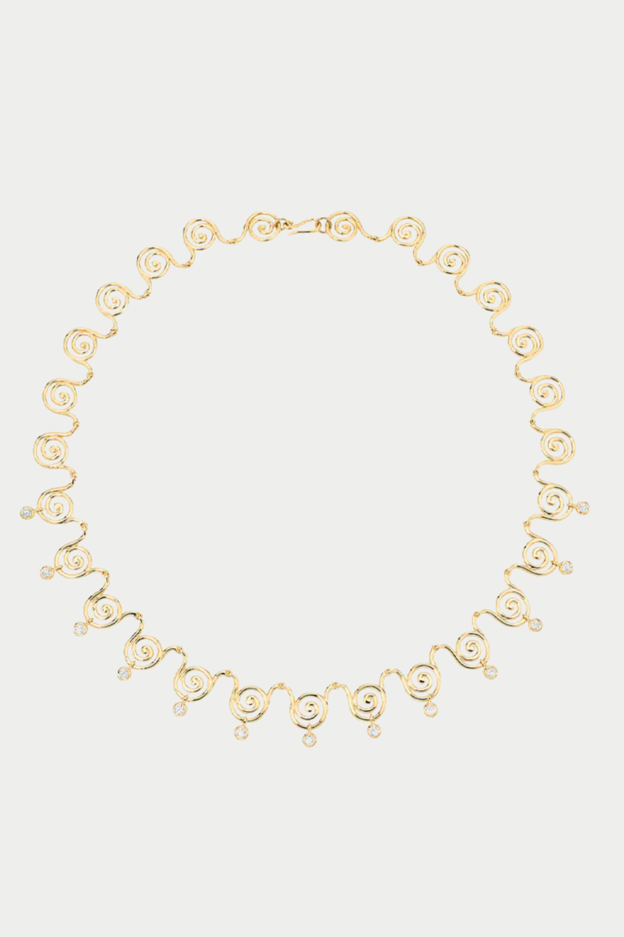 SAUER - Sekhmet Necklace, Yellow Gold