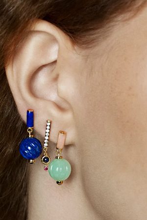 SAUER - Mari Earrings, Lapis