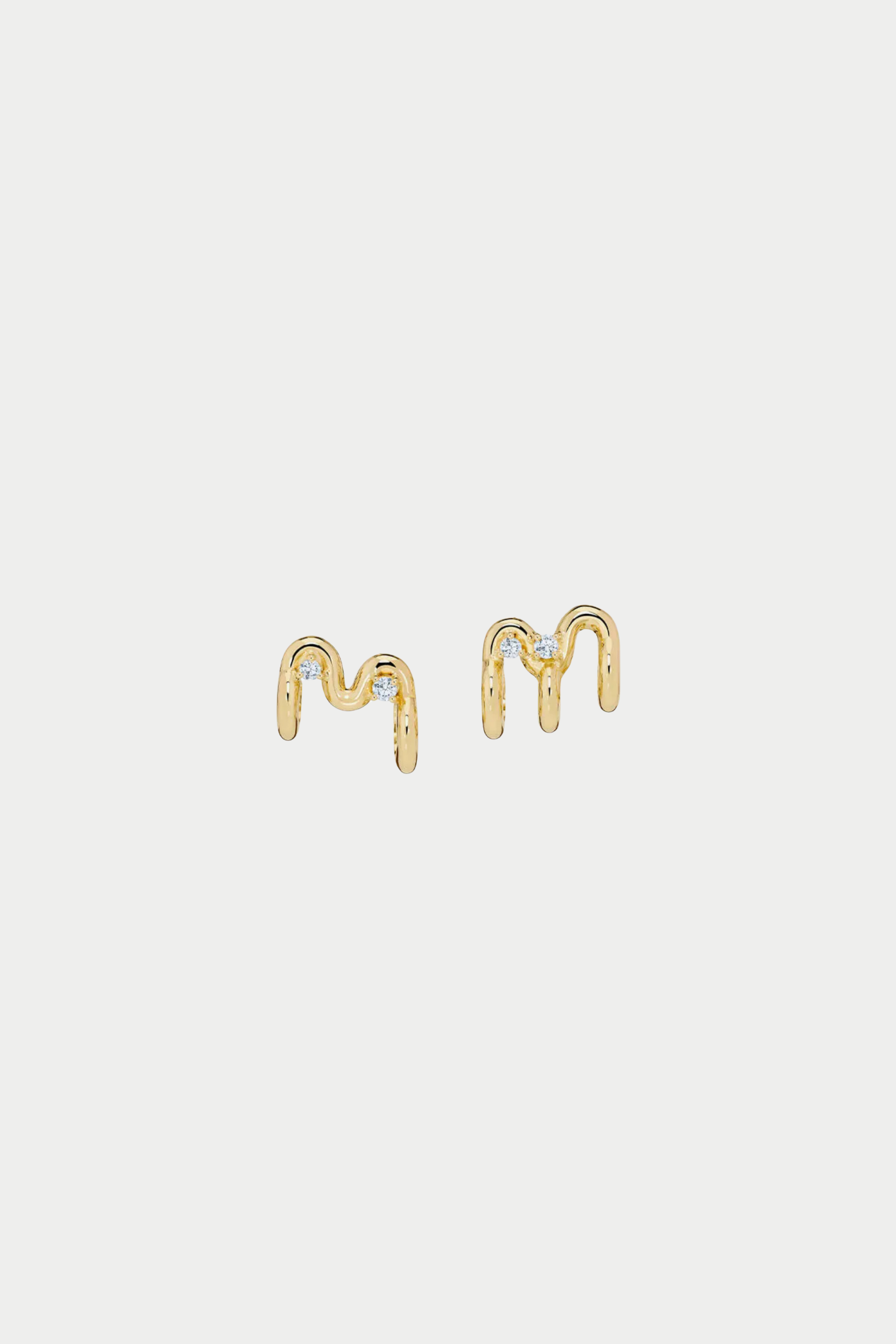 SAUER - Zaha Earring, Diamonds