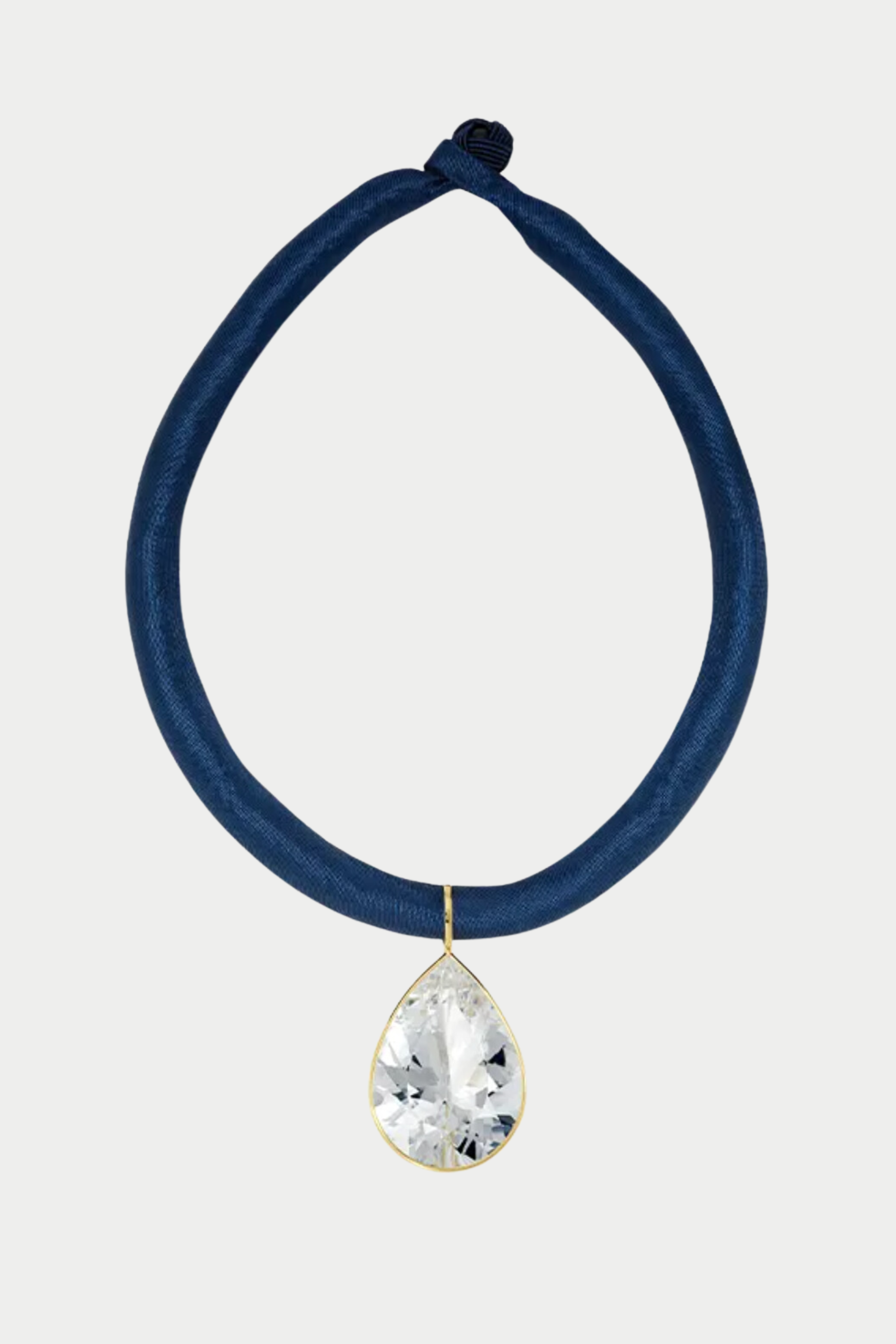 Long Rock Crystal Necklace – Stranded Jewels