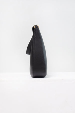 SAVETTE - Large Tondo Hobo, Black