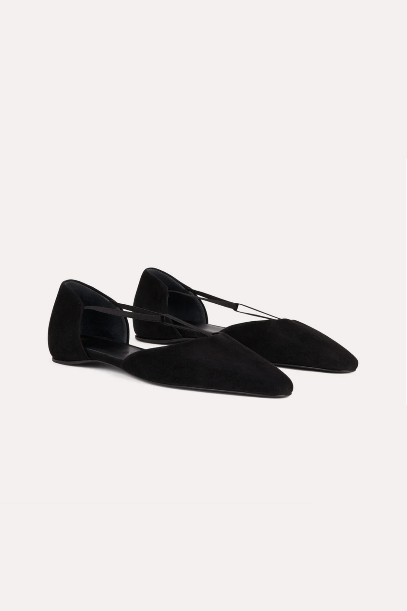 T-Strap Flat, Black