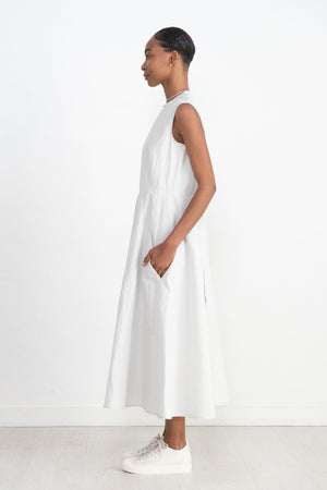 Sofie D'Hoore - Dart Lic Cotton Linen Dress, Calcium