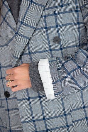 Sofie D'Hoore - Caylin Check Blazer Woolen, Prince of Wales