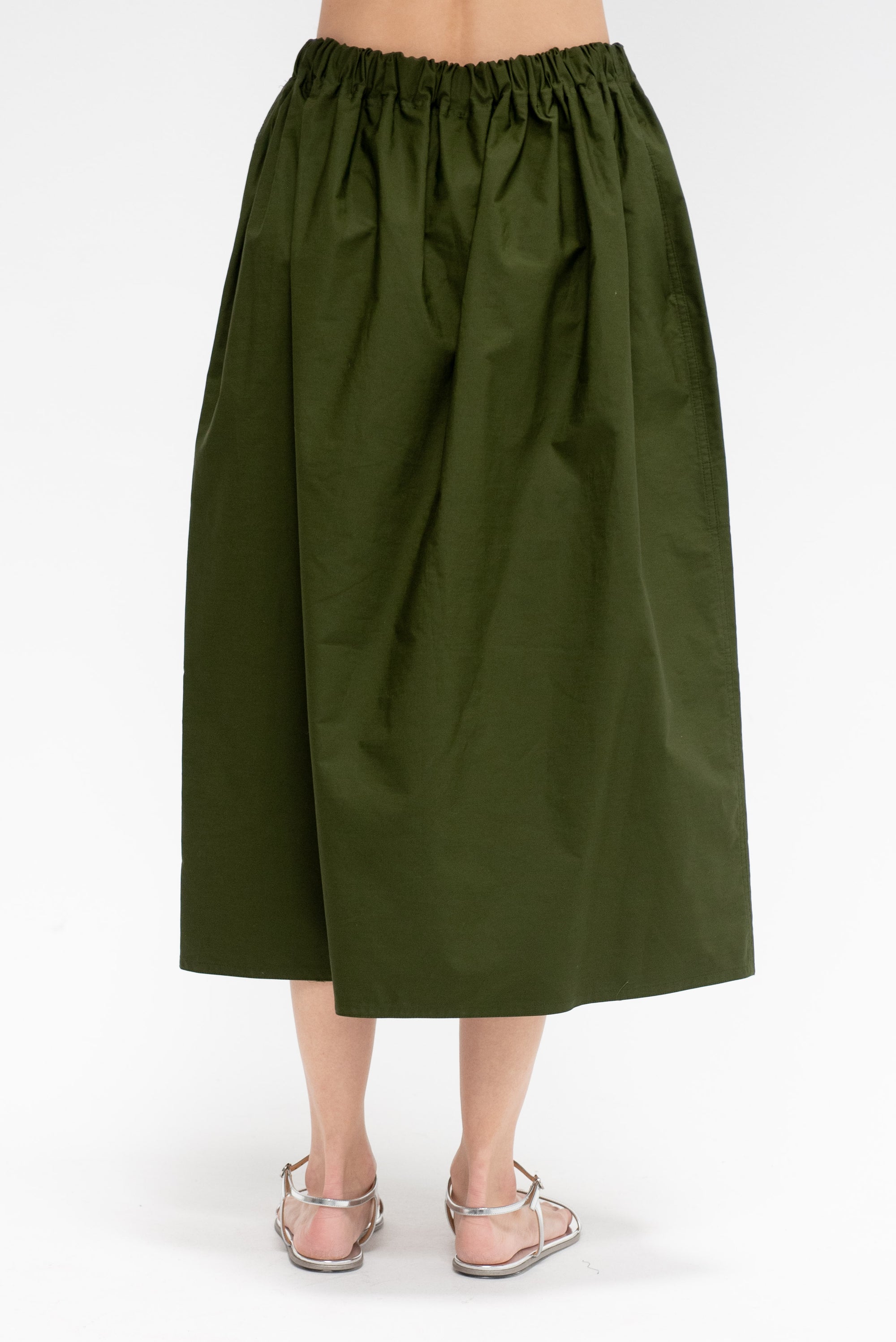 Sucre - Cotton Skirt, Seaweed