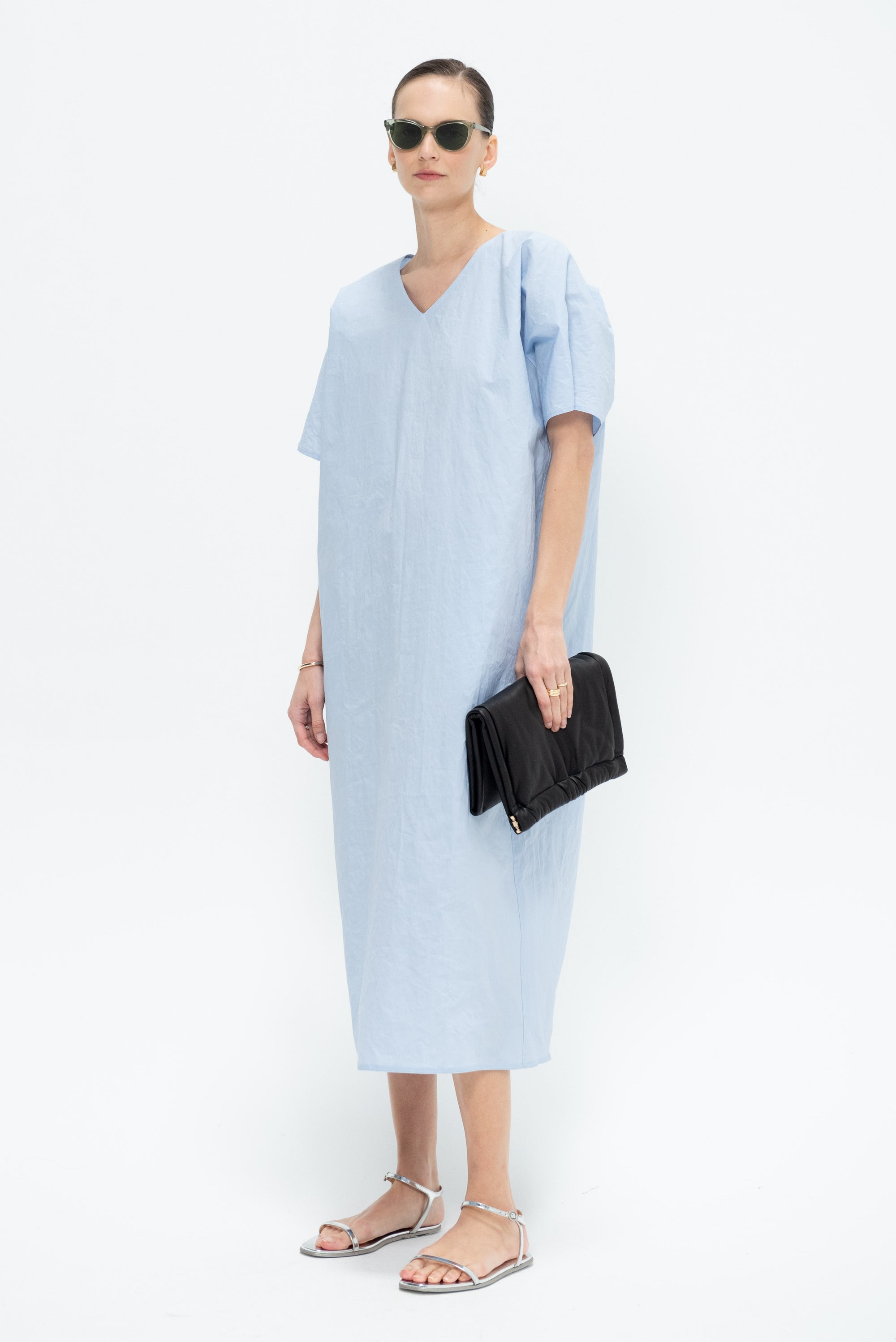 Disa Coze - Cotton Dress, Sky