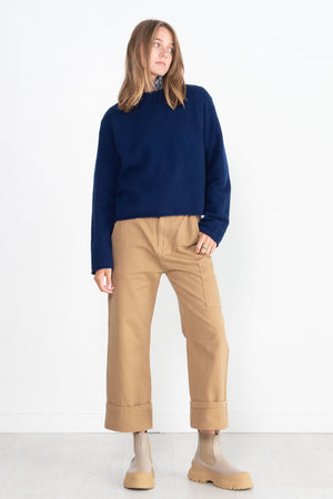 Sofie D'Hoore - Praga Cork - Cotton Gabardine Pants, Cardboard