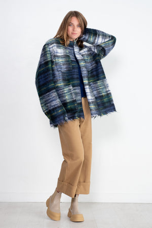 Sofie D'Hoore - Croft Womo - Mohair Jacket, Green Tartan