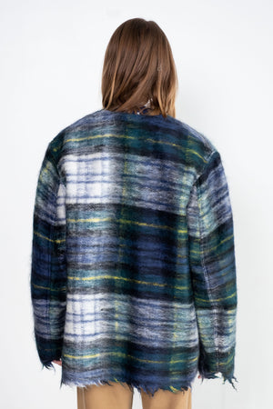 Sofie D'Hoore - Croft Womo - Mohair Jacket, Green Tartan