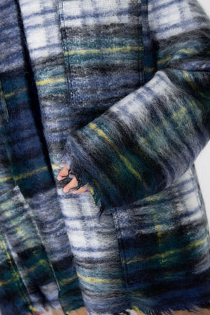 Sofie D'Hoore - Croft Womo - Mohair Jacket, Green Tartan