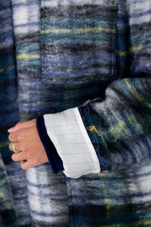 Sofie D'Hoore - Croft Womo - Mohair Jacket, Green Tartan