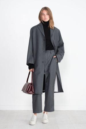 Sofie D'Hoore - Clarence Wnel - Light Wool Coat, Mid Grey Melange