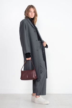 Sofie D'Hoore - Clarence Wnel - Light Wool Coat, Mid Grey Melange